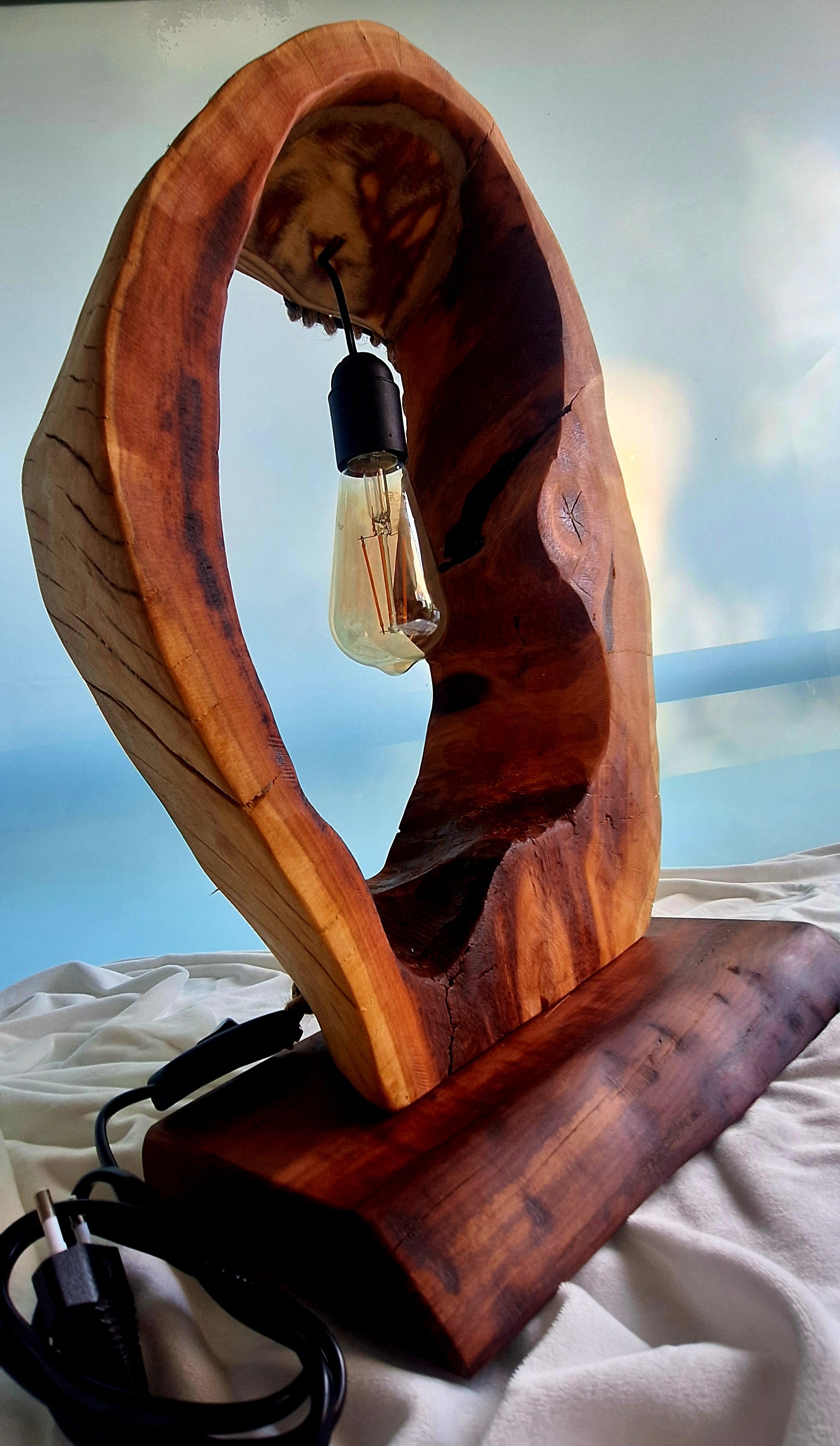 Baumscheibenlampe (Kirsche) im Vintage Design
