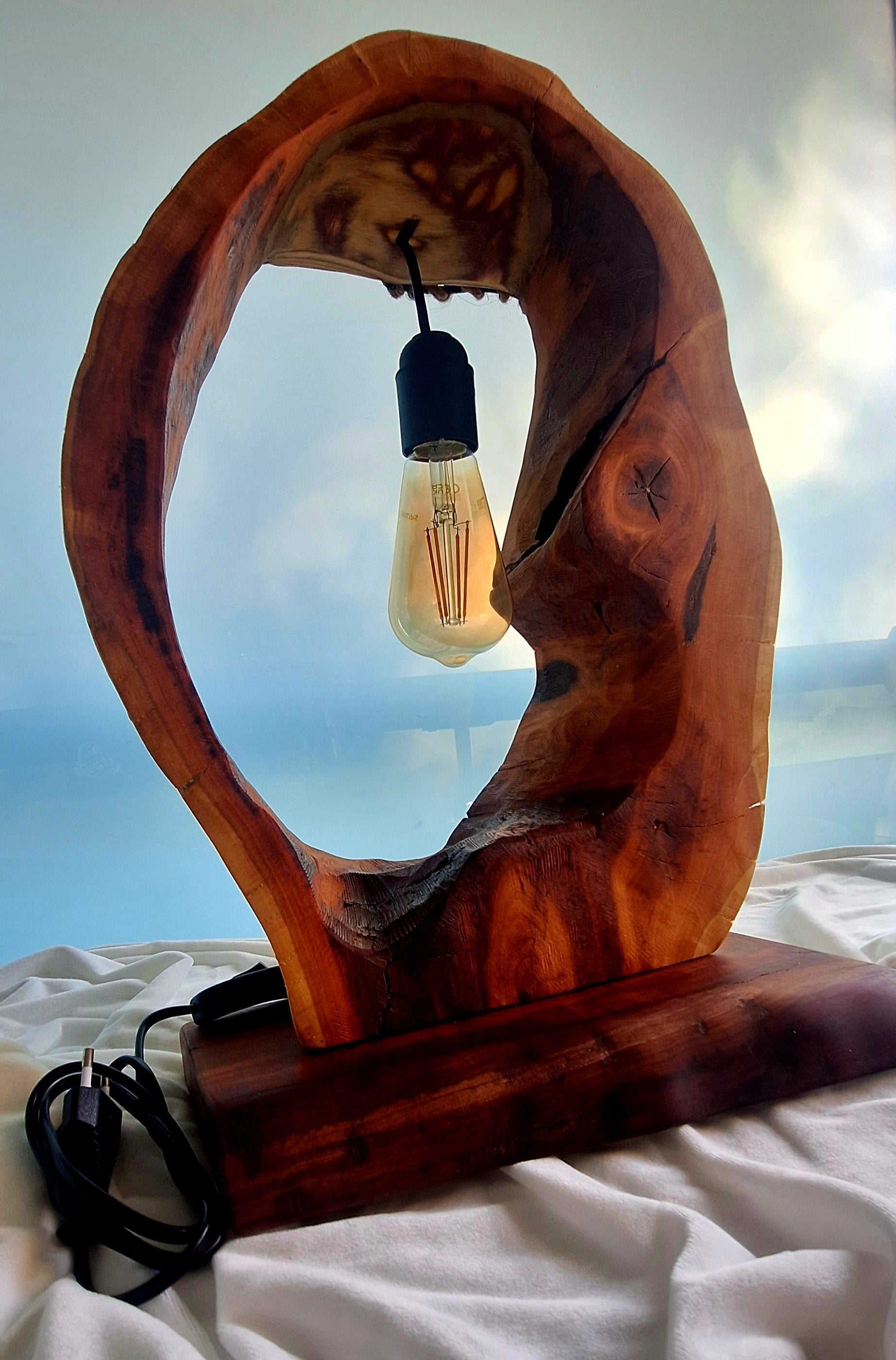Baumscheibenlampe (Kirsche) im Vintage Design