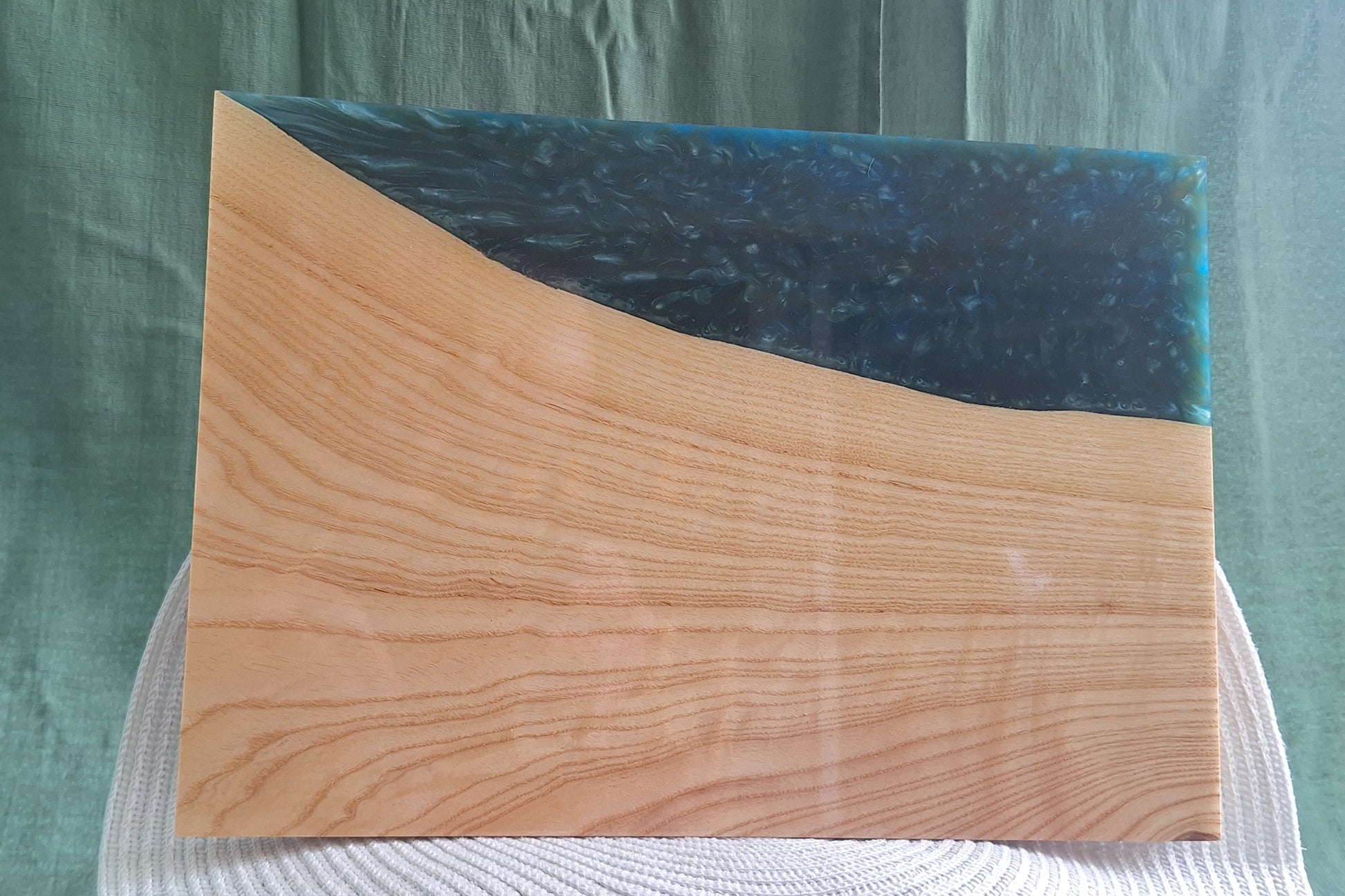 Epoxy Schneidebrett "Sky"