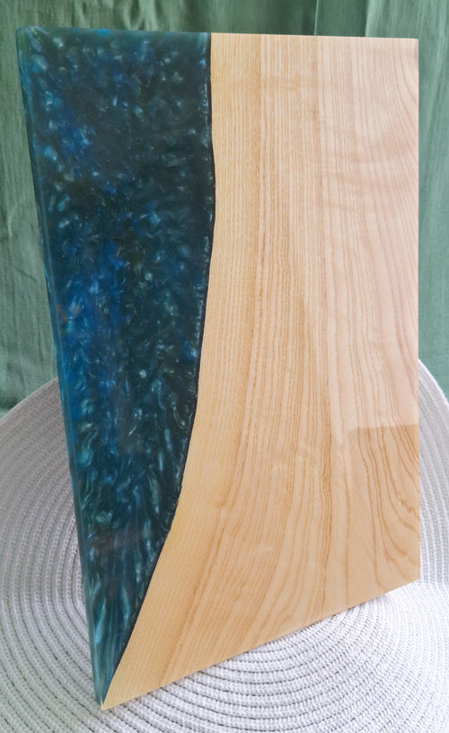 Epoxy Schneidebrett "Sky"