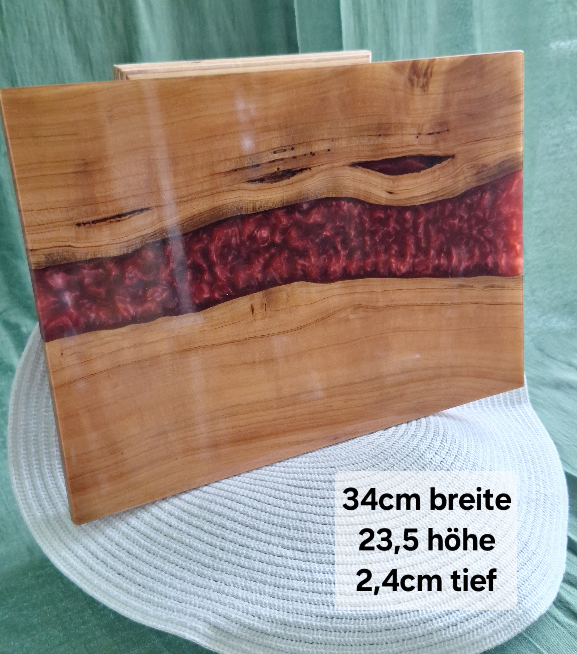 Epoxy Schneidebrett "Vulcano"